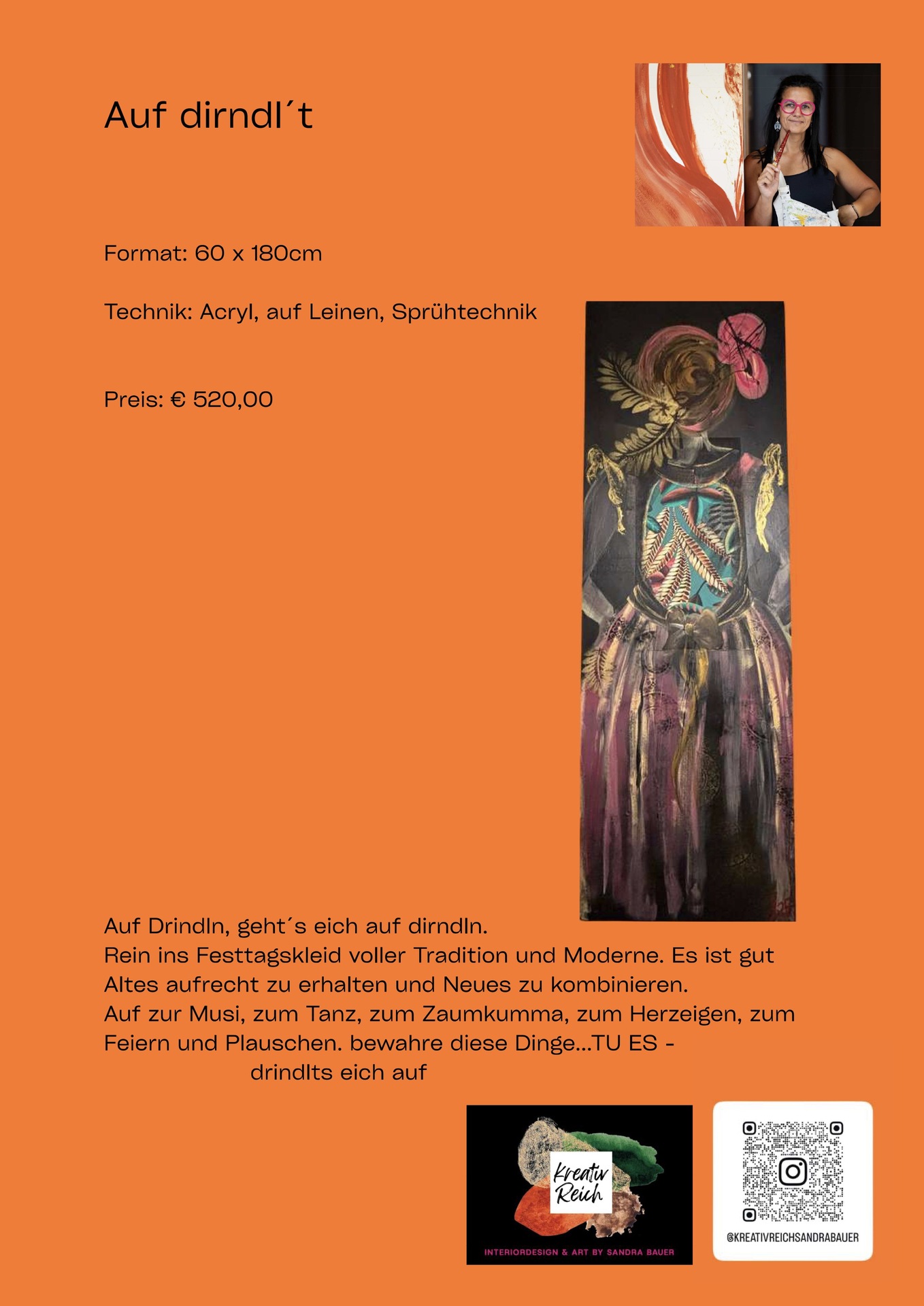 Auf dirndl't - Titelbild